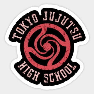 Tokyo Jujutsu High School Vintage 2018 Sticker